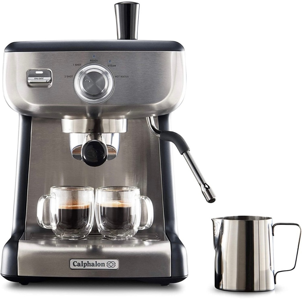 Calphalon BVCLEP1 Temp iQ espresso machine with steam wand